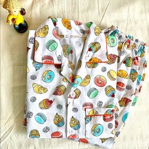 Kids cotton nightdress